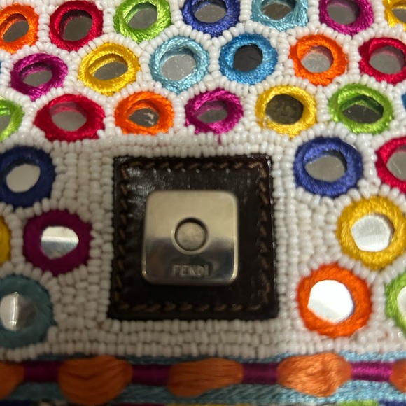 RARE 1999 Mirrored Fendi Baguette Handbag AUTHENTIC In PERFECT Condition - Picture 6 of 16